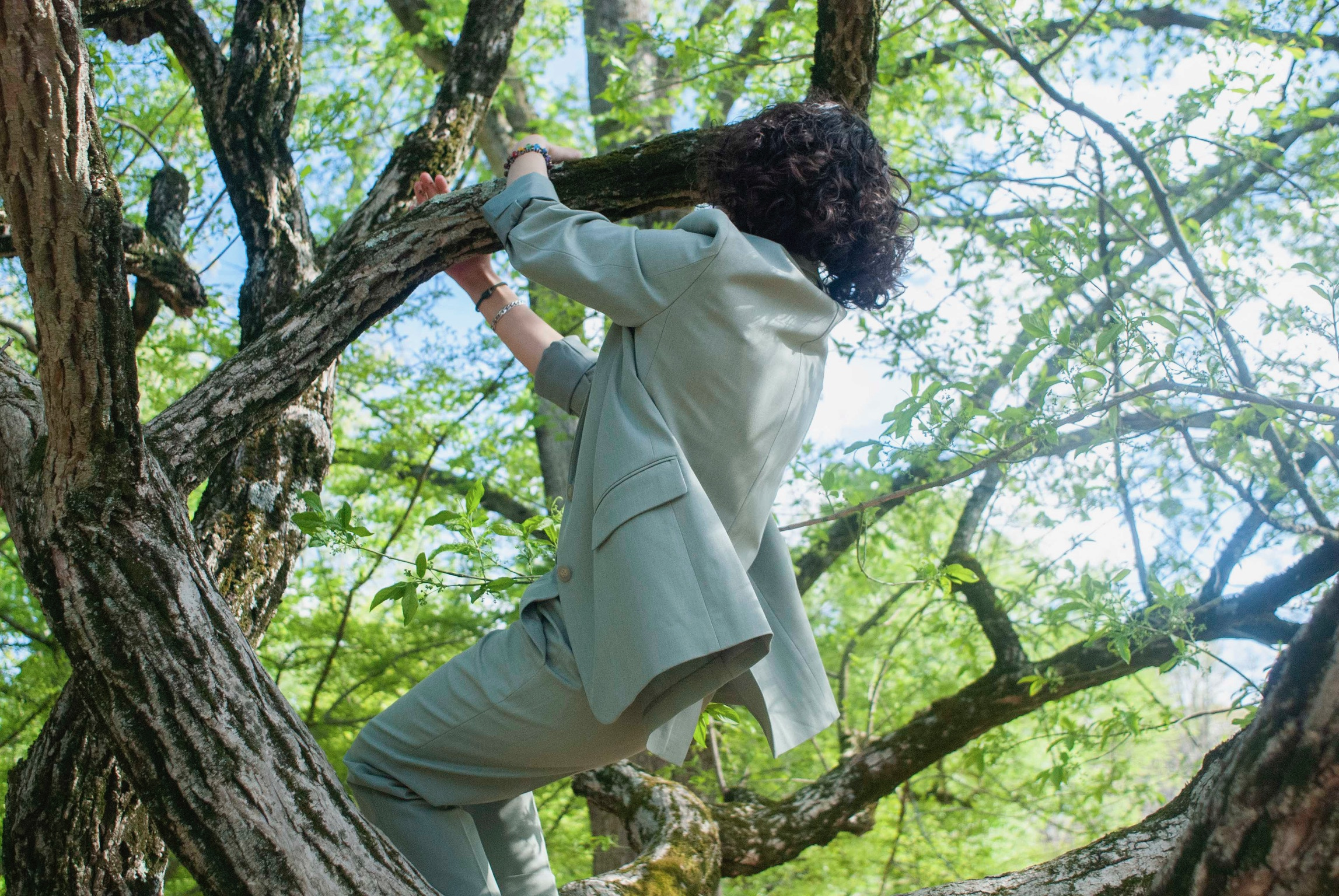 lani climbing tree