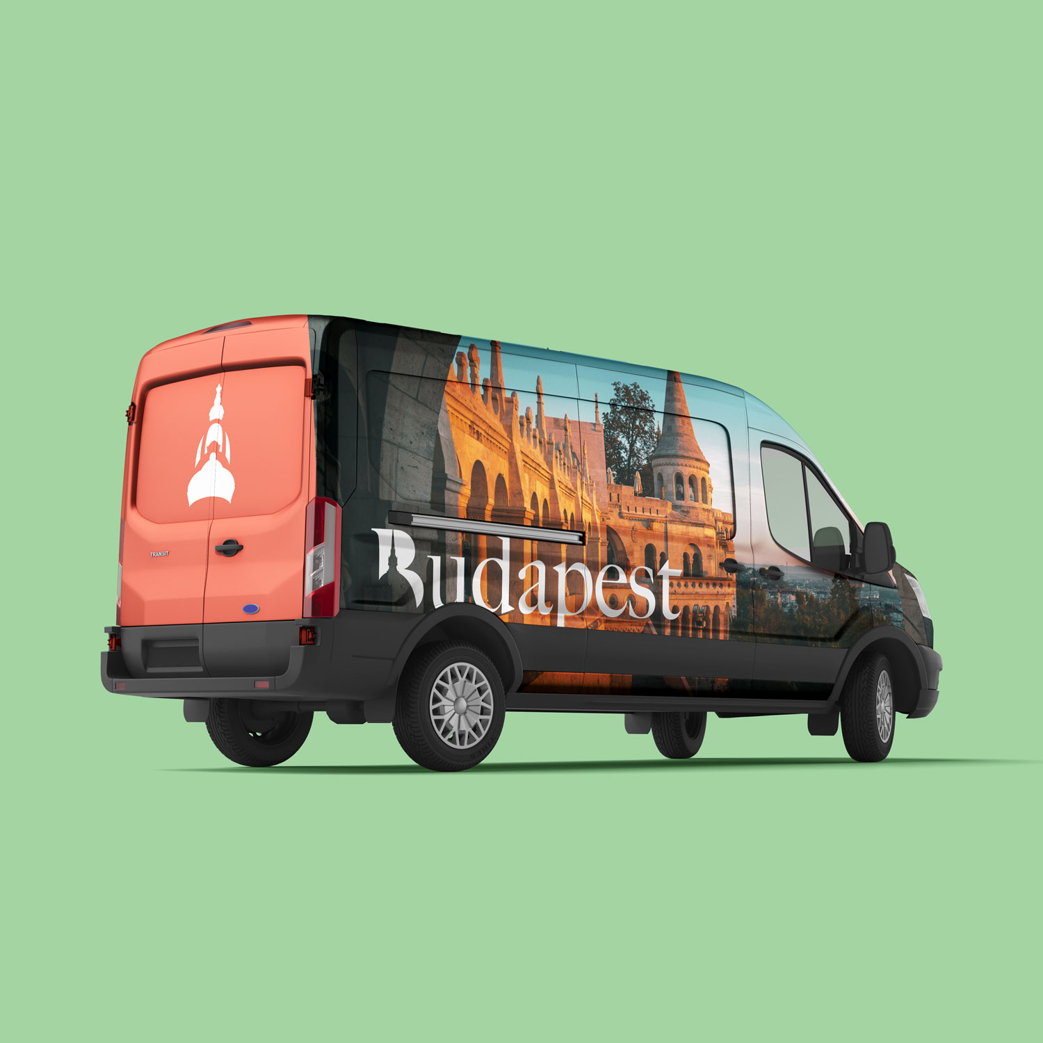 Mockup of Budapest Van